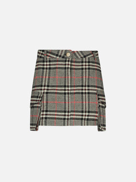 Woman cargo miniskirt with pockets - MC2 Saint Barth