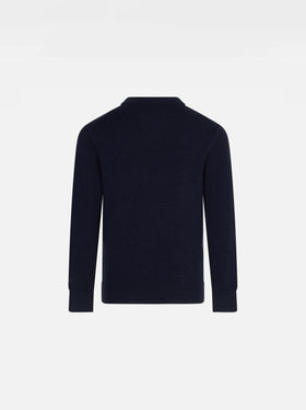 Boy sweater with Courmayeur jacquard - MC2 Saint Barth