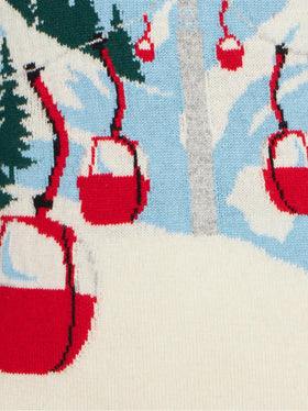 Boy sweater with Courmayeur jacquard - MC2 Saint Barth