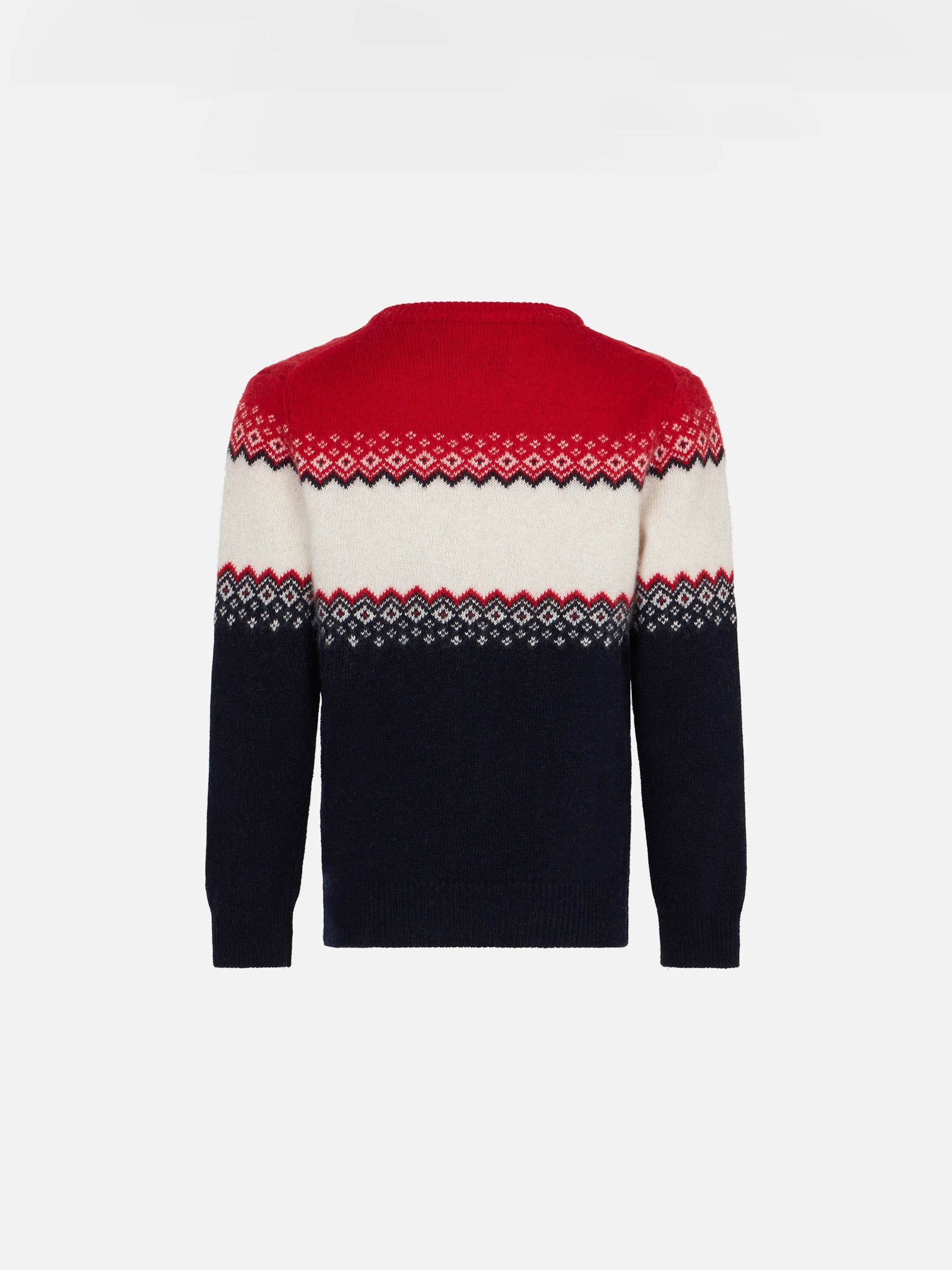 Boy sweater with Cortina lettering - MC2 Saint Barth