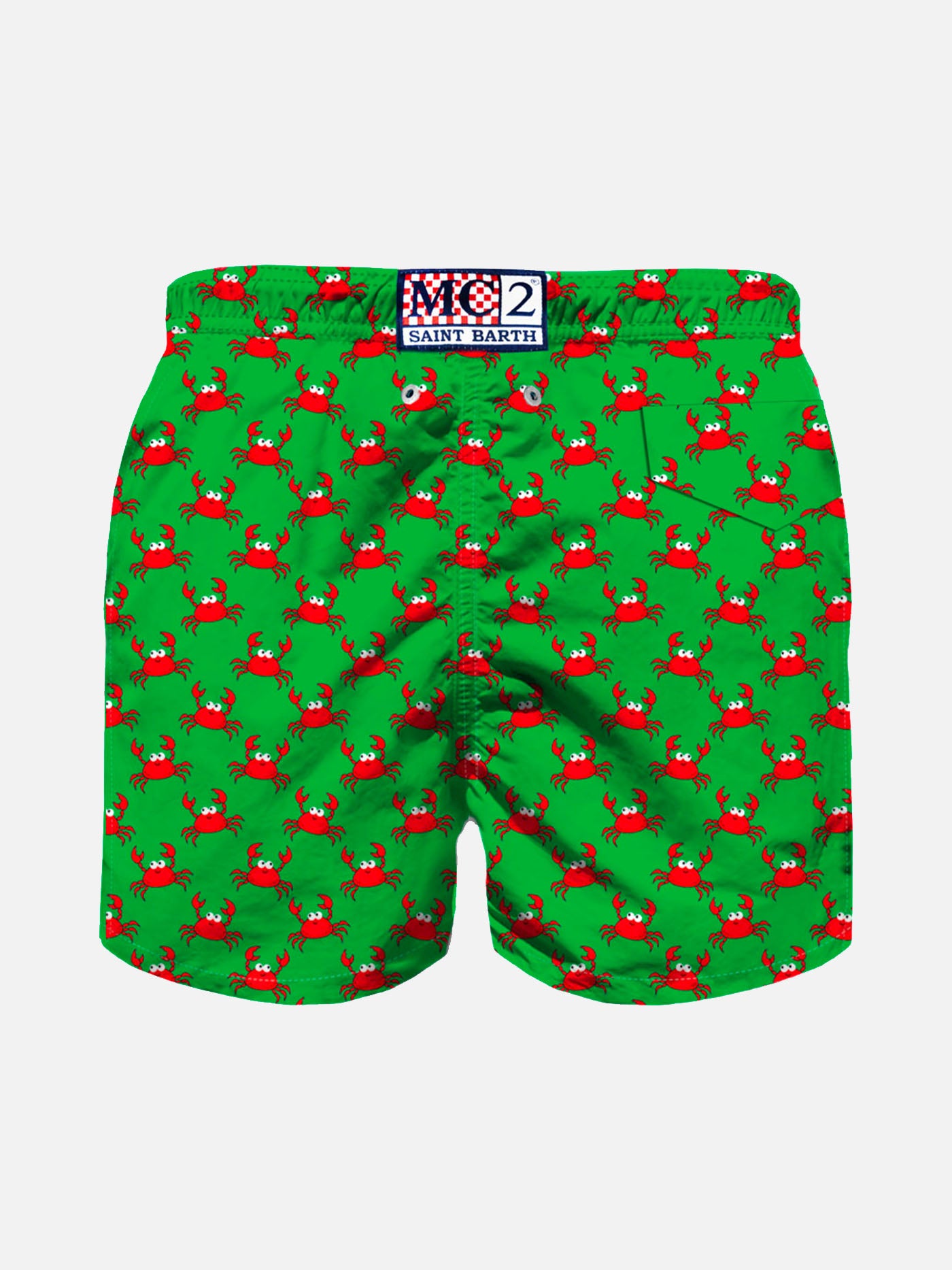 Costume da bagno da bambino con stampa granchio