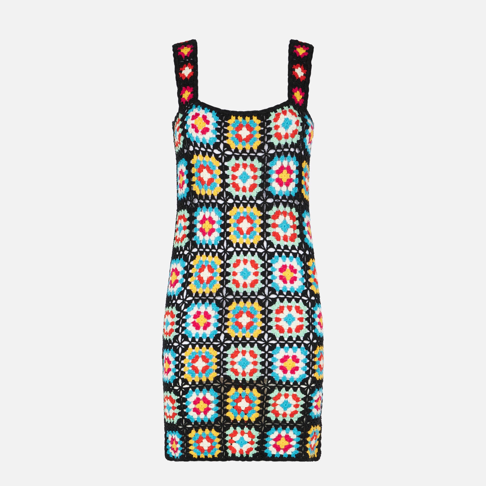 Woman multicolor crochet dress - MC2 Saint Barth