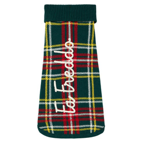 Dog sweater with tartan jacquard - MC2 Saint Barth
