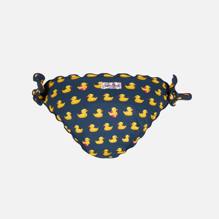Girl swim briefs with ducky print - MC2 Saint Barth