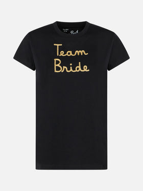 Woman cotton t-shirt with embroidery - MC2 Saint Barth