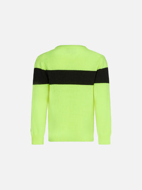 Boy sweater with Apres Ski lettering - MC2 Saint Barth