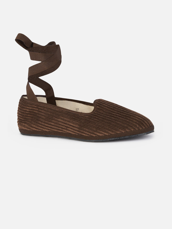 Friulana Mychal in velluto a coste marrone | Special Edition