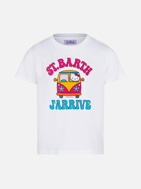 Girl t-shirt with St. Barth J'arrive Hello Kitty | HELLO KITTY SPECIAL EDITION - MC2 Saint Barth