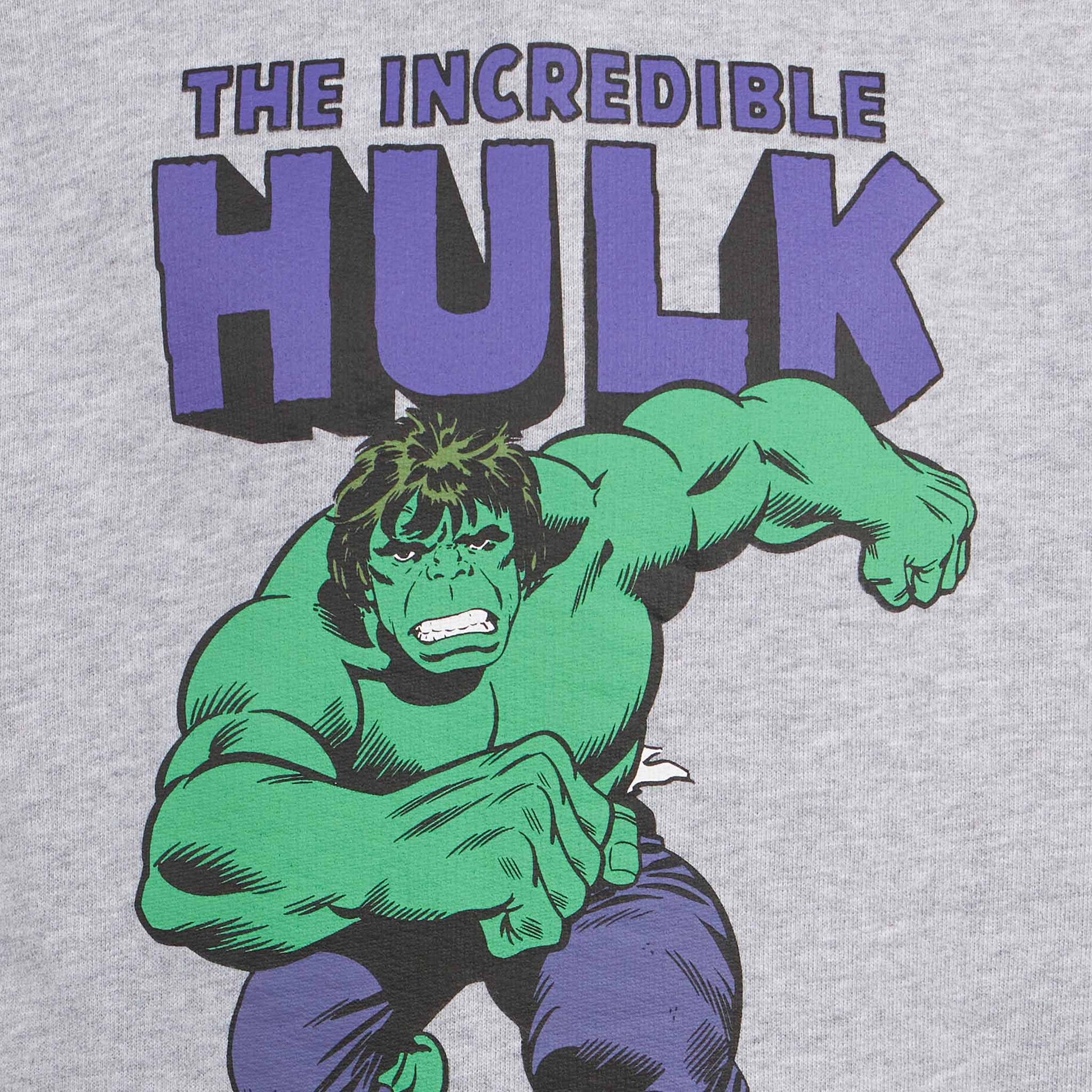 Boy hoodie with The Incredible Hulk print | MARVEL SPECIAL EDITION - MC2 Saint Barth
