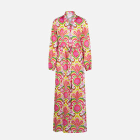 Woman beach dress with ikat print - MC2 Saint Barth