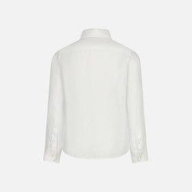 White linen kid shirt Agnes - MC2 Saint Barth