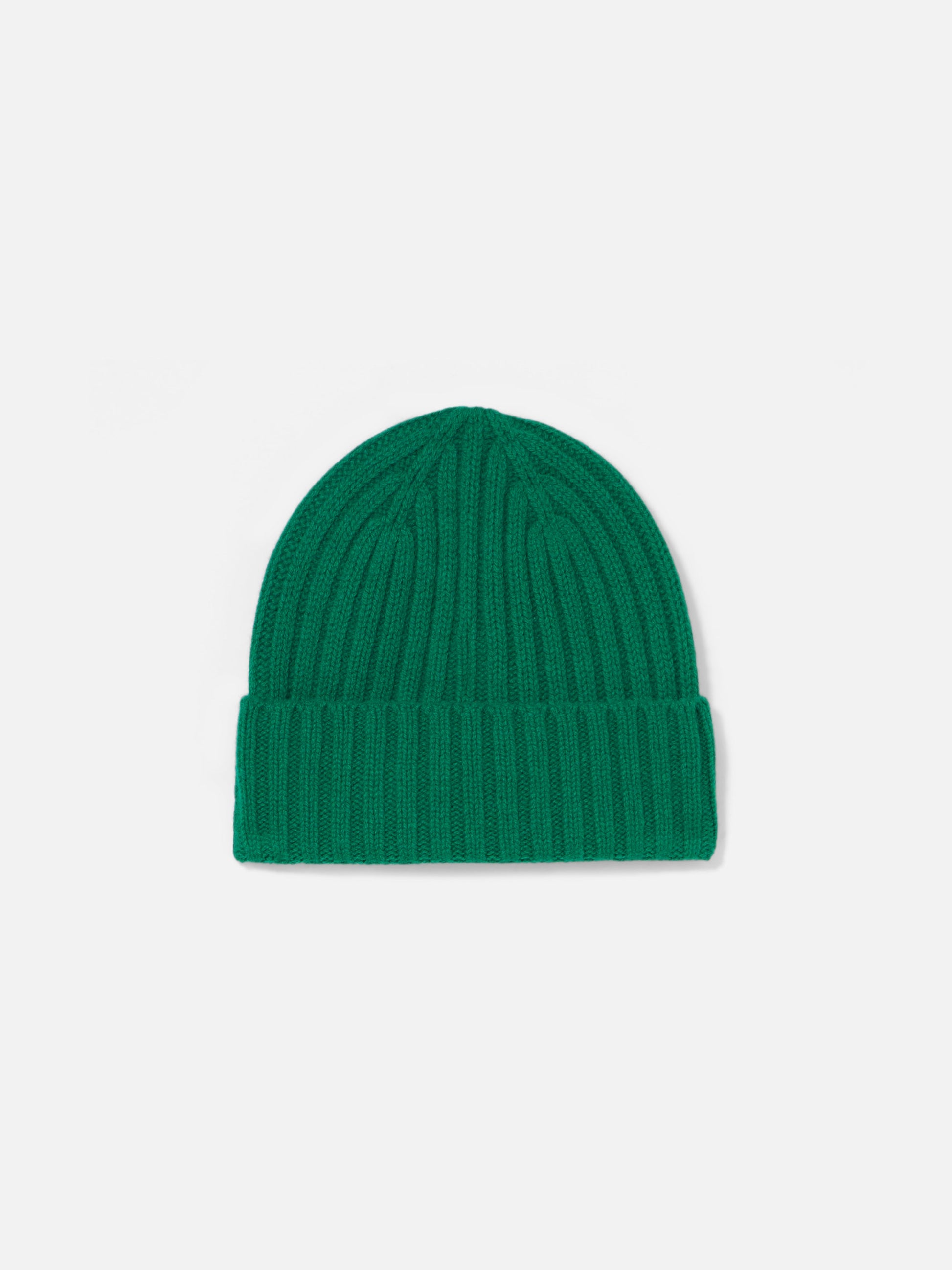 Man green cashmere blend hat Wengen with St. Barth embroidery - MC2 Saint Barth