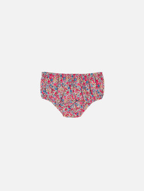 Infant bloomers Pimmy with Emma & Georgina print | MADE WITH LIBERTY FABRIC - MC2 Saint Barth