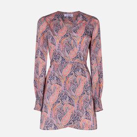 Cotton short dress Brilly with Liberty print | Made with Liberty fabric - MC2 Saint Barth