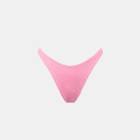Naomi pink crinkle cheeky swim briefs - MC2 Saint Barth