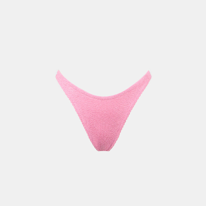 Naomi pink crinkle cheeky swim briefs - MC2 Saint Barth