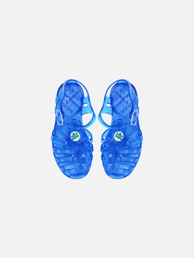 Girls' bluette Jelly Sandals - MC2 Saint Barth
