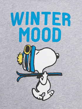 Graues Jungen-Sweatshirt mit Rundhalsausschnitt und Snoopy-Aufdruck | SNOOPY PEANUTS™ SONDEREDITION