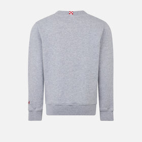 Boy crewneck grey sweatshirt with Spiderman print | MARVEL SPECIAL EDITION - MC2 Saint Barth