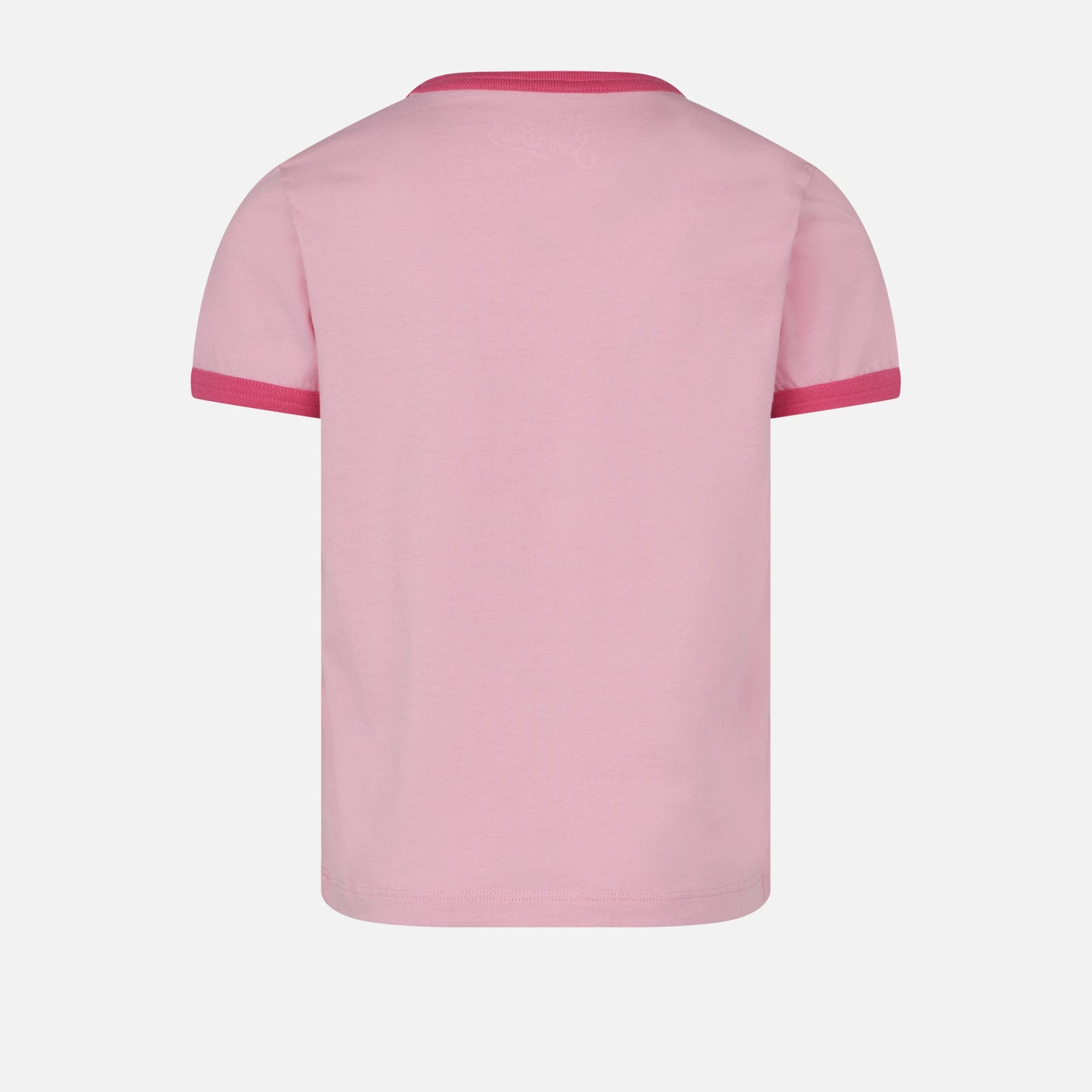 Girl cotton t-shirt with St. Barth print - MC2 Saint Barth