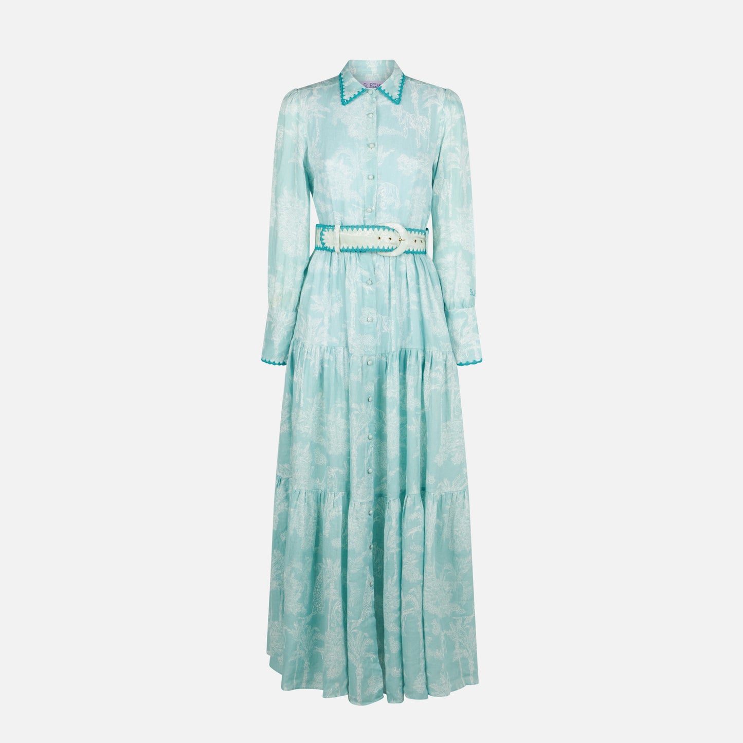 Woman linen long dress - MC2 Saint Barth