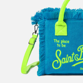 Colette turquoise terry handbag - MC2 Saint Barth