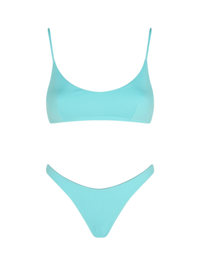 Woman water green bralette bikini - MC2 Saint Barth