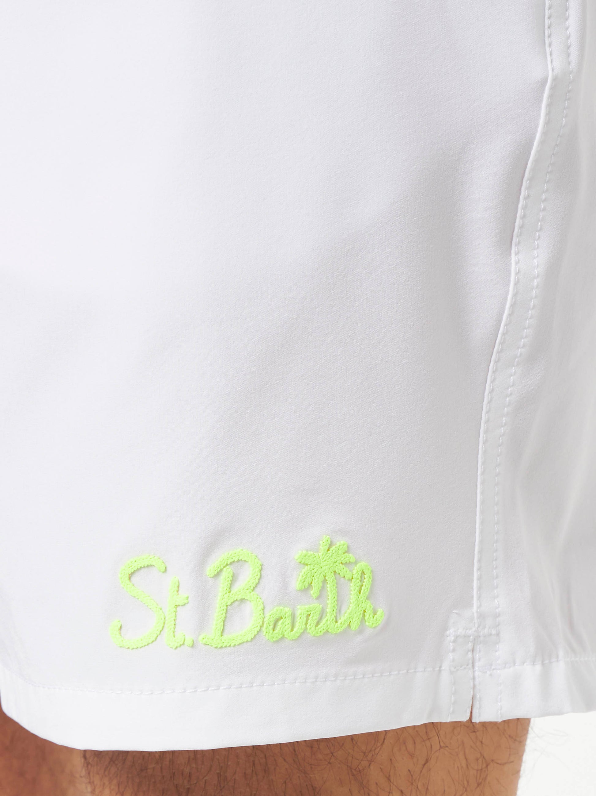 Man white comfort swim shorts - MC2 Saint Barth