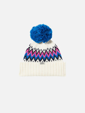 Woman beanie with pompon - MC2 Saint Barth