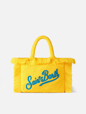 Colette yellow terry handbag - MC2 Saint Barth