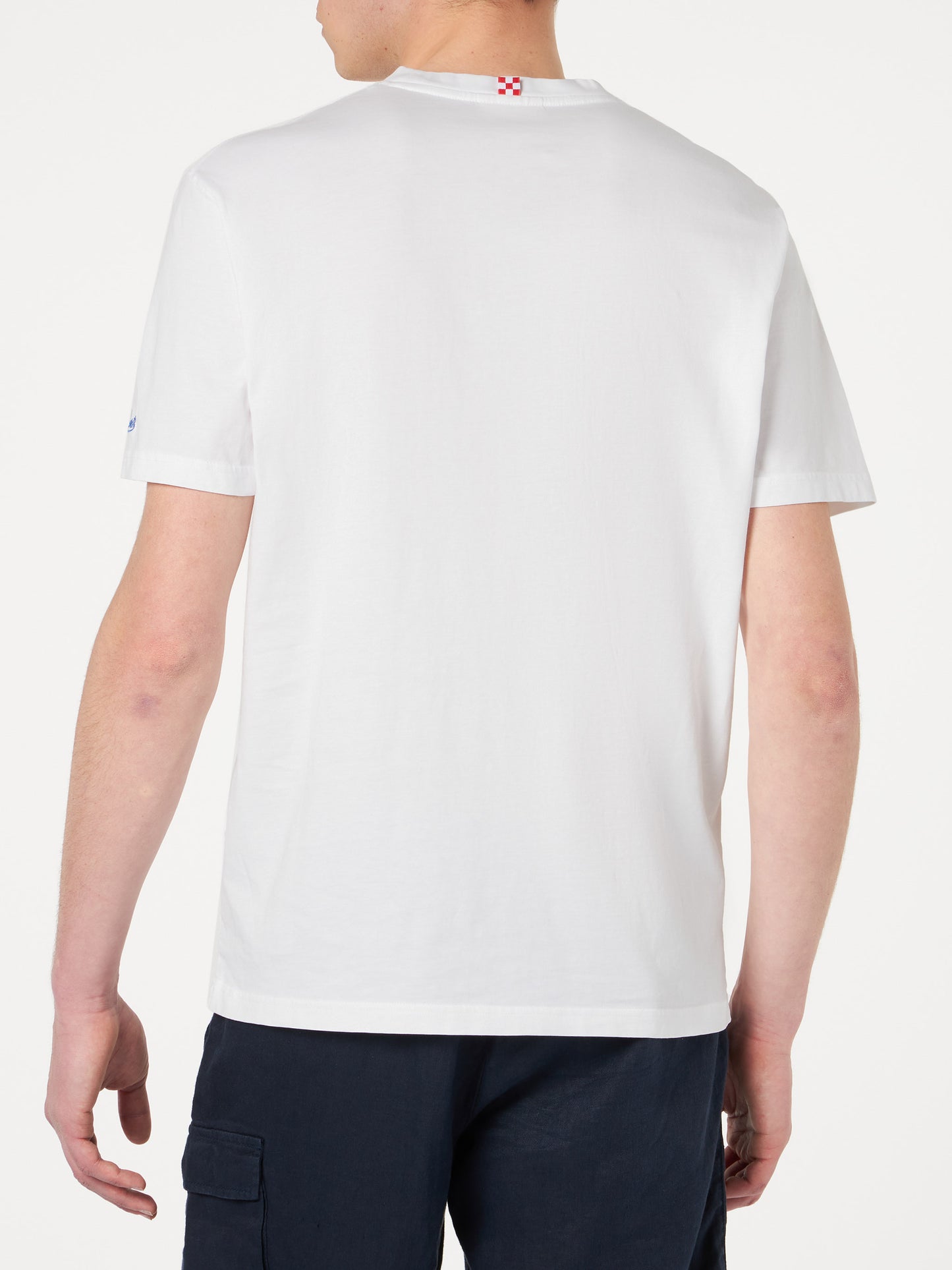 Herren-T-Shirt mit „Only with Aperol“-Frontstickerei | APEROL SPECIAL EDITION 