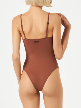 Woman underwired one piece swimsuit - MC2 Saint Barth