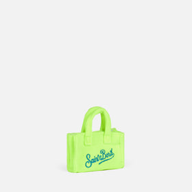 Fluo yellow terry key holder - MC2 Saint Barth