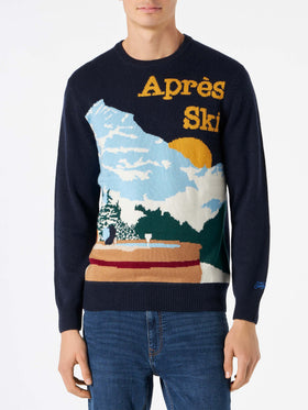 Man sweater with postcard - MC2 Saint Barth