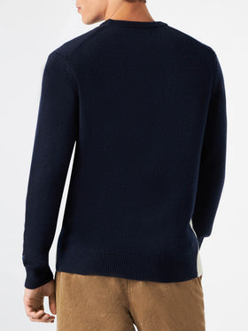 Man sweater with Courmayeur postcard - MC2 Saint Barth