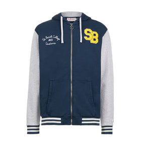 Man cotton sweatshirt with patch and embroidery - MC2 Saint Barth