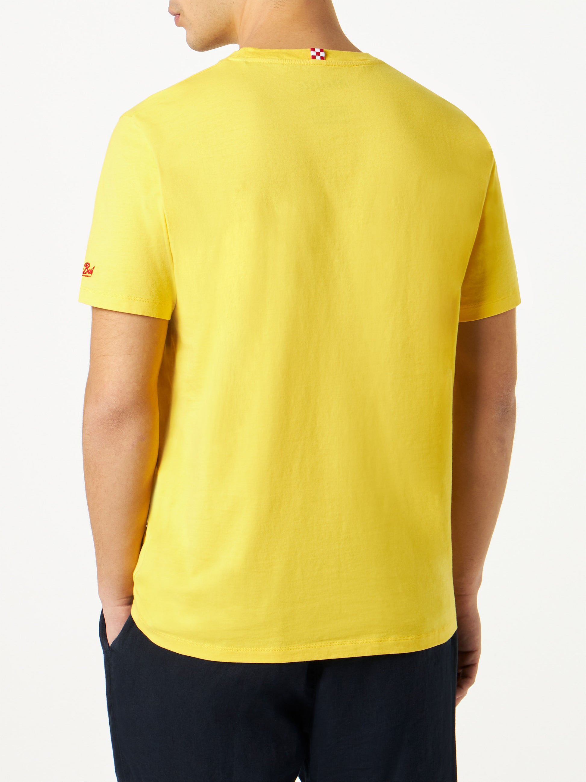 Fior di Fragola cotton t-shirt with embroidery| ALGIDA® SPECIAL EDITION - MC2 Saint Barth