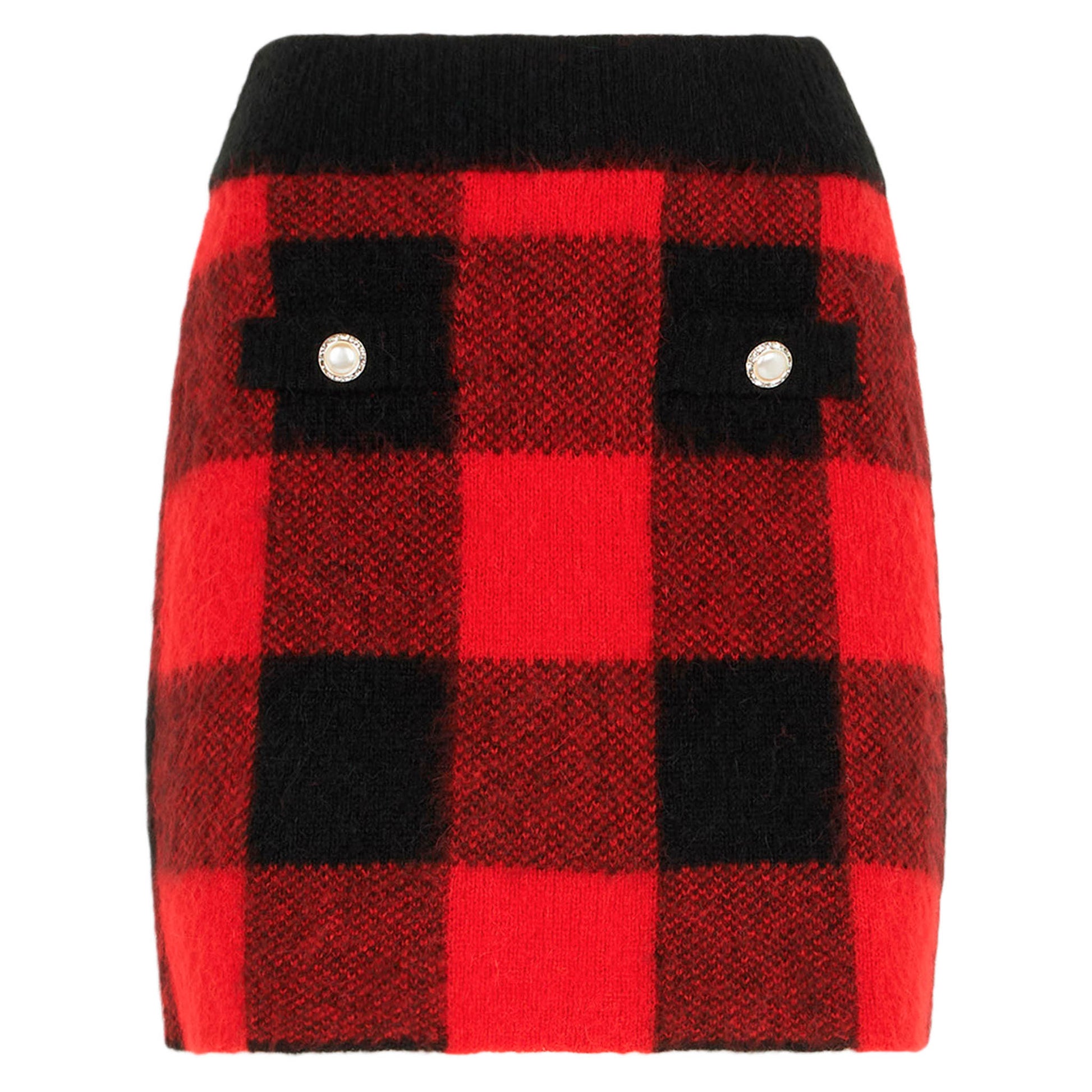 Woman skirt with jewel buttons - MC2 Saint Barth