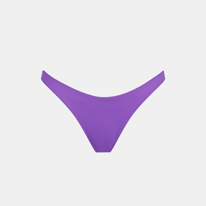Naomi purple cheeky swim briefs