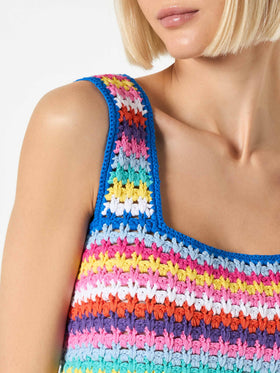 Woman handmade crochet top - MC2 Saint Barth