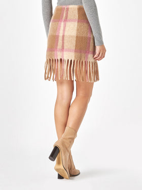 Woman skirt with fringes - MC2 Saint Barth