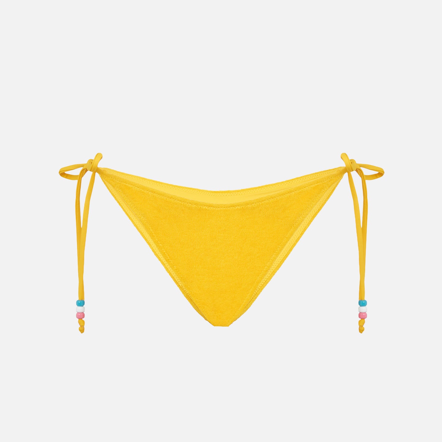Woman terry swim briefs with charms - MC2 Saint Barth