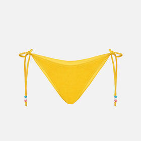 Woman terry swim briefs with charms - MC2 Saint Barth